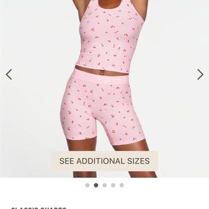 SKIMS SOFT LOUNGE BOXER | CHERRY BLOSSOM PRINT